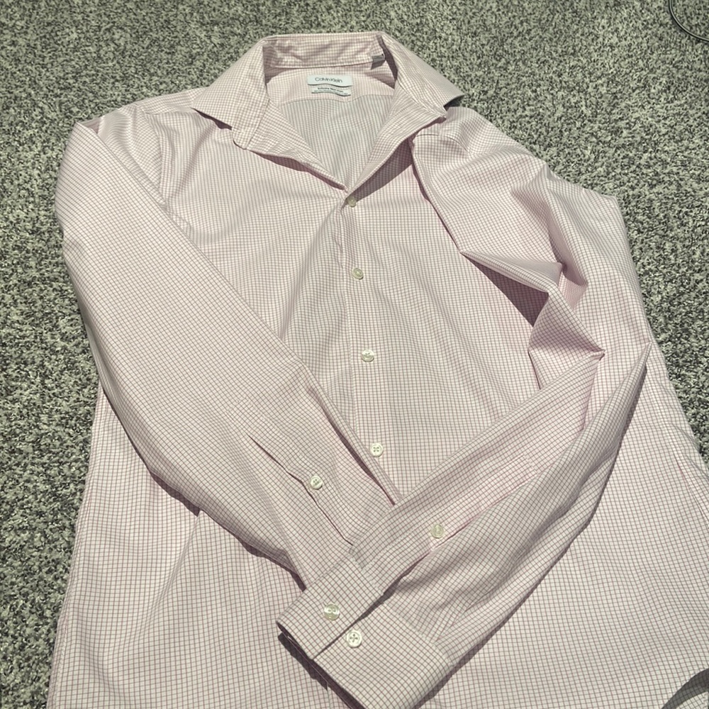 Long sleeve button up dress shirt